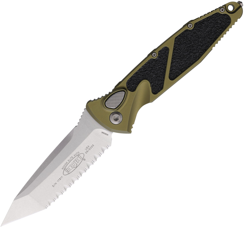 Microtech Auto Socom, Microtech Auto Socom Elite Buttonlock ,Microtech Auto Socom Elite Buttonlock OD