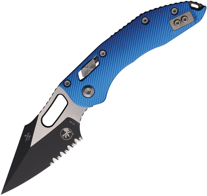 Microtech Stitch S/E ,Microtech Stitch S/E Ram Lok ,Microtech Stitch S/E Ram Lok PS Blue