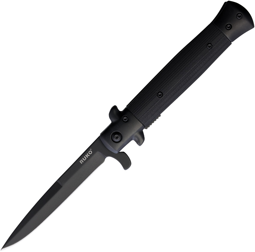 Ruko Shark Linerlock A/O Black Ruko Shark Linerlock A/O Black