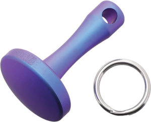 TEC Accessories Zipper Pull Blue Ti