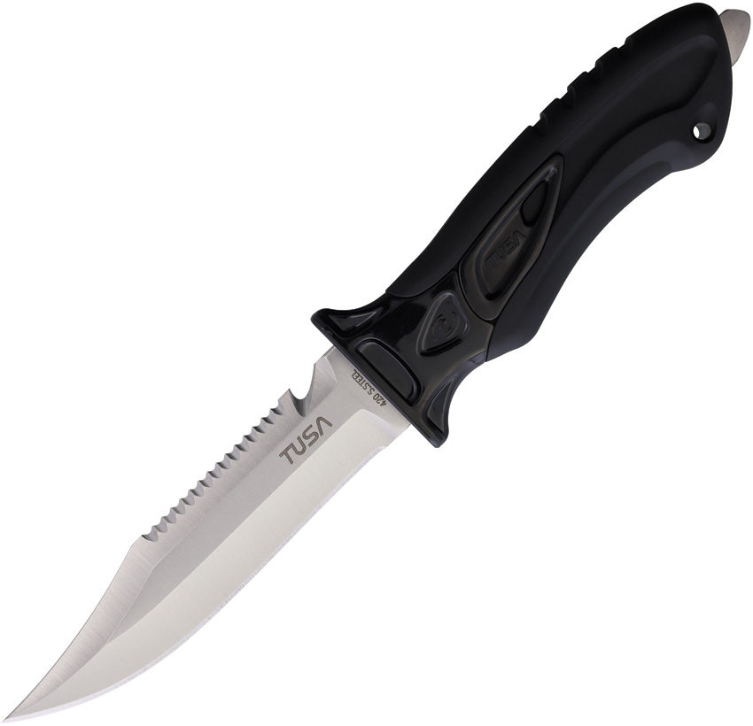 TUSA X-Pert II Dive Knife Black TUSA X-Pert II Dive Knife Black