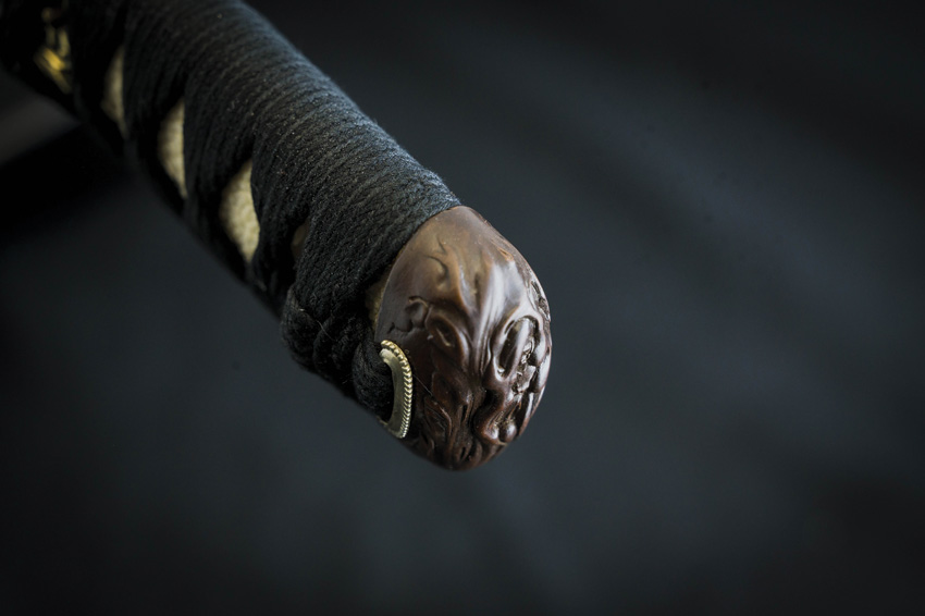 Dragon King Pine Crane Katana (28") Dragon King Pine Crane Katana (28")