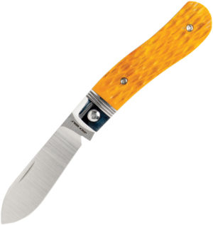 Jack Wolf Knives K9 Jack Slip Joint Yellow Bone