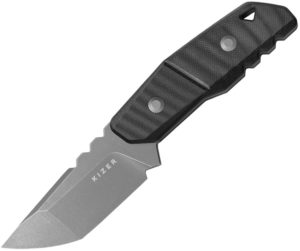 Kizer Cutlery Quartz Fixed Blade Black