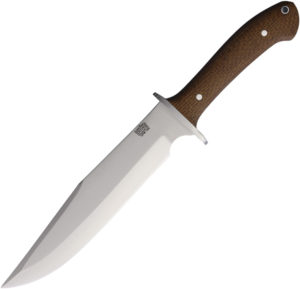 Bark River Highwayman IV Fixed Blade Brn