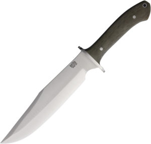 Bark River Highwayman IV Fixed Blade Grn