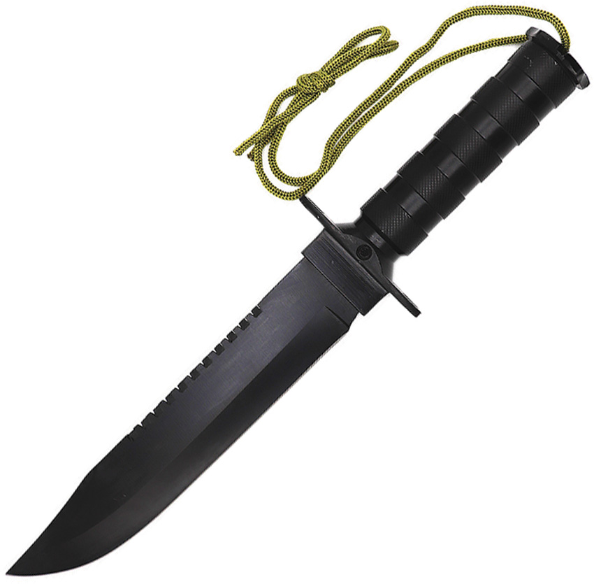 ElitEdge Survival Fixed Blade Black ElitEdge Survival Fixed Blade Black