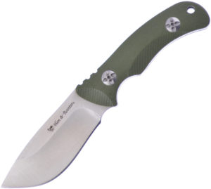 Hen & Rooster Int Fixed Blade Green G10
