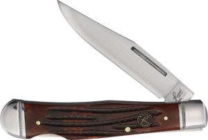 Roper Knives Lockback Trapper Brown Bone