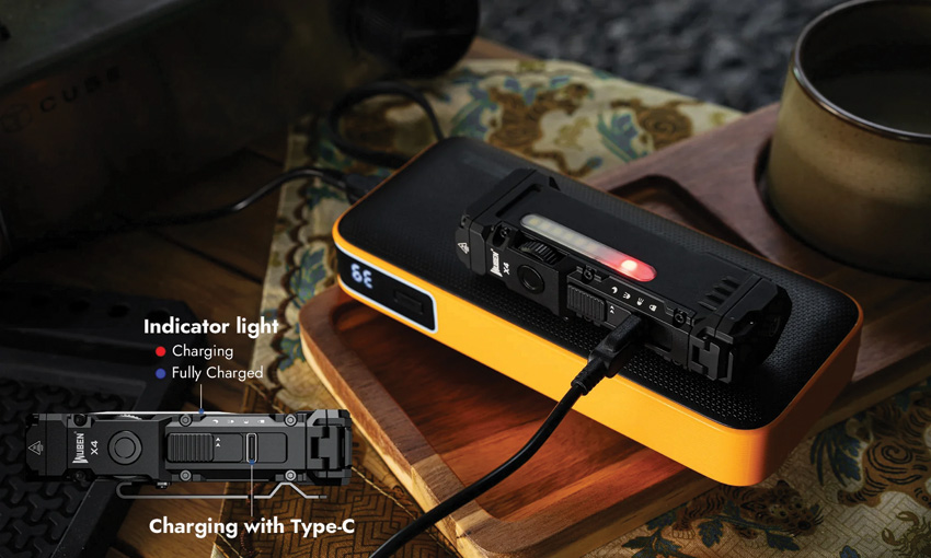 WUBEN X4 Rechargable Flashlight WUBEN X4 Rechargable Flashlight