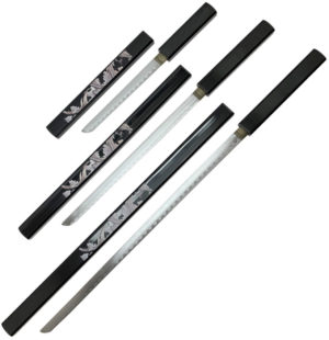 Bishamon Samurai Sword 3 Piece Set