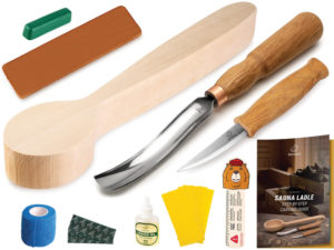 BEAVERCRAFT Sauna Ladle Carving Kit