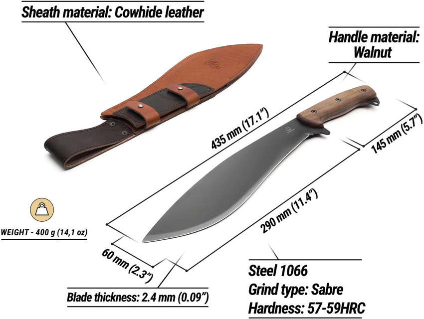 BEAVERCRAFT Kukri BEAVERCRAFT Kukri