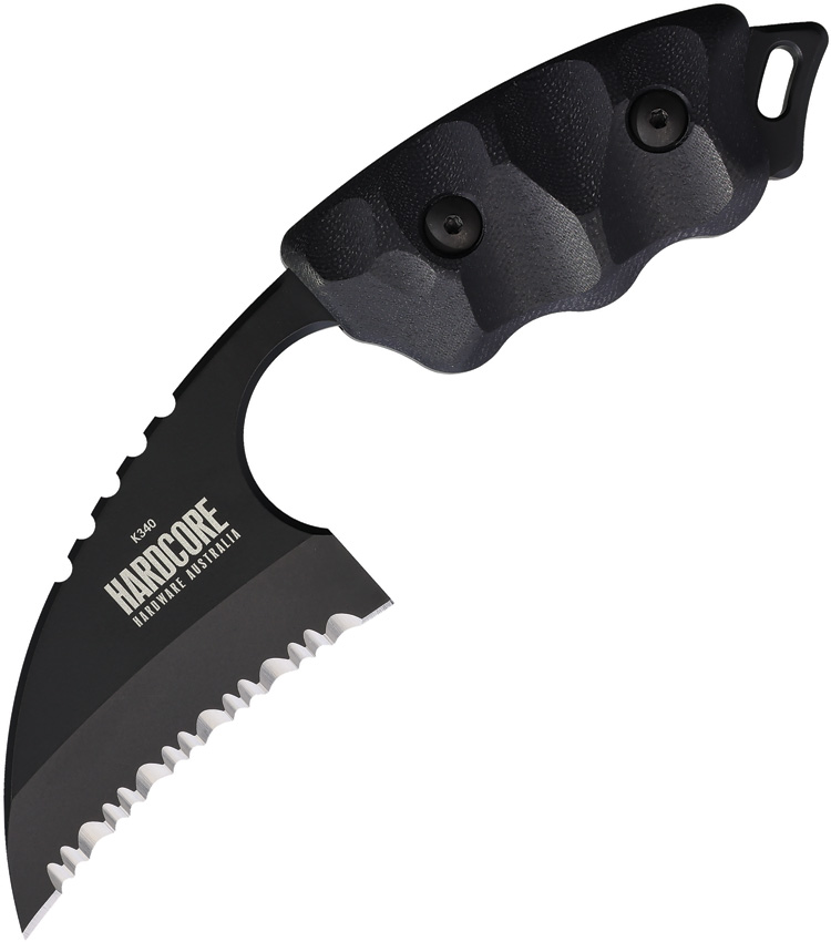 Hardcore Hardware Australia LFK-01 Gen 2 Fixed Blade Blk Hardcore Hardware Australia LFK-01 Gen 2 Fixed Blade Blk