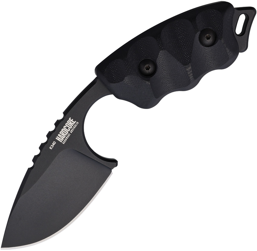 Hardcore Hardware Australia LFK-03 Gen 2 Fixed Blade Blk Hardcore Hardware Australia LFK-03 Gen 2 Fixed Blade Blk