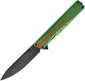 Oknife AION Linerlock Zombie Grn