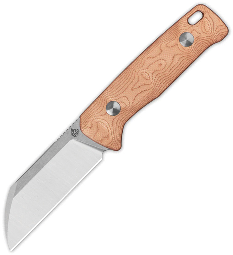QSP Knife Baby Penguin Fixed Blade Copp QSP Knife Baby Penguin Fixed Blade Copp