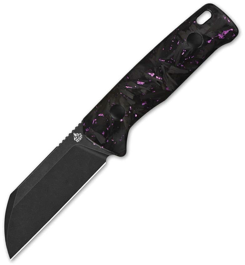 QSP Knife Baby Penguin Fixed Blade CF QSP Knife Baby Penguin Fixed Blade CF