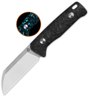 QSP Knife Baby Penguin Fixed Blade Blue