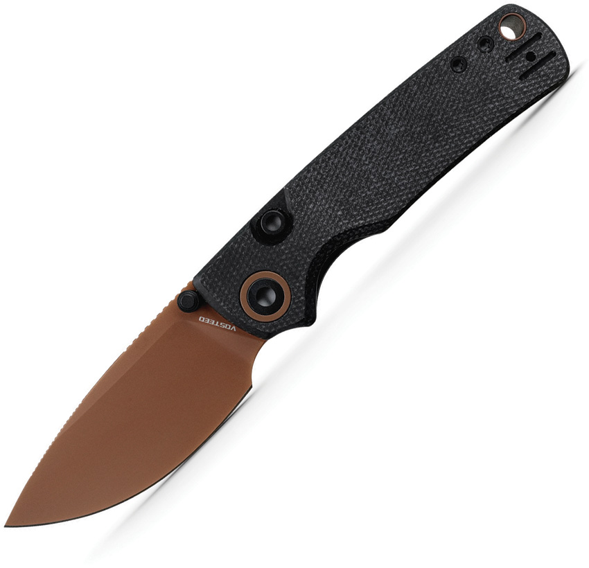 Vosteed Porcupine Top Linerlock BlkMic Vosteed Porcupine Top Linerlock BlkMic