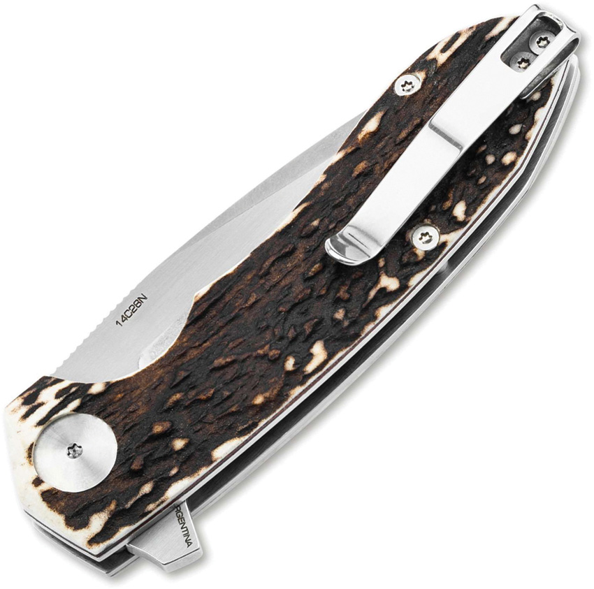 Boker Wilki H Linerlock Stag Boker Wilki H Linerlock Stag