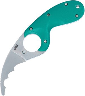 CRKT Bear Claw Fixed Blade Teal
