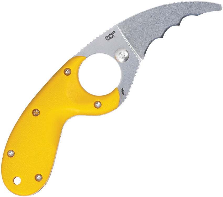 CRKT Bear Claw Fixed Blade Yellow CRKT Bear Claw Fixed Blade Yellow