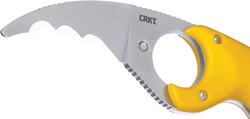 CRKT Bear Claw Fixed Blade Yellow CRKT Bear Claw Fixed Blade Yellow
