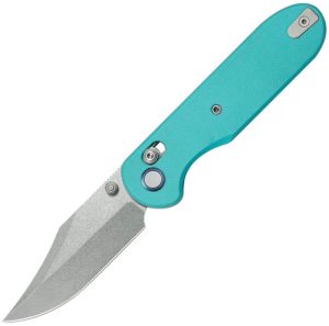 GEO Knife Ethereal Cutter Axis Lock Teal (3″)