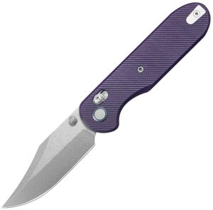GEO Knife Ethereal Cutter Axis Lock Purp (3″)