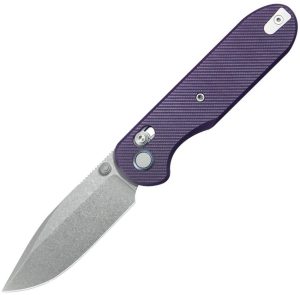 GEO Knife Ethereal Cutter Axis Lock Purp (3″)