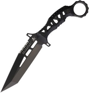 LOTAR Combat KHAOS REVENGER Fixed Blade Blk