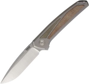 Pena Knives Cobra Framelock Grn/Brn