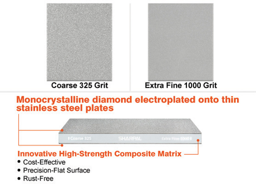 Sharpal Dual-Grit Diamond Stone Sharpal Dual-Grit Diamond Stone