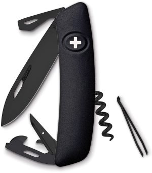 Swiza D03 Swiss Button Lock Black (2.75″)