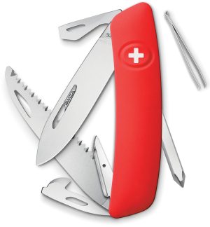 Swiza D06 Swiss Button Lock Red (2.75″)