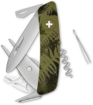Swiza GO05TT Tick Tool Olive Fern