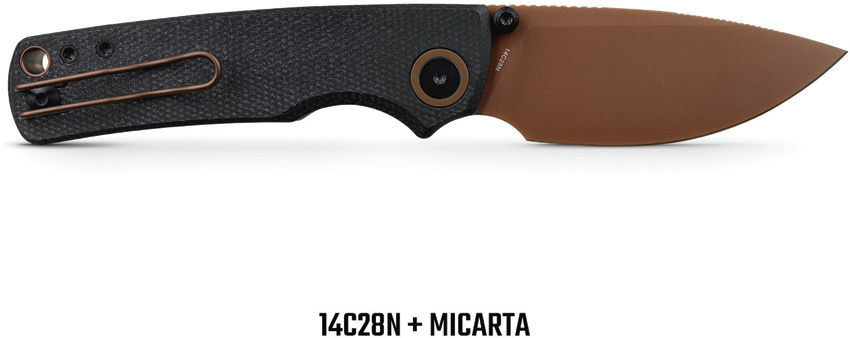 Vosteed Porcupine Top Linerlock BlkMic Vosteed Porcupine Top Linerlock BlkMic
