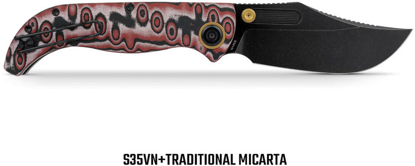Vosteed Naga Top Linerlock Micarta Vosteed Naga Top Linerlock Micarta