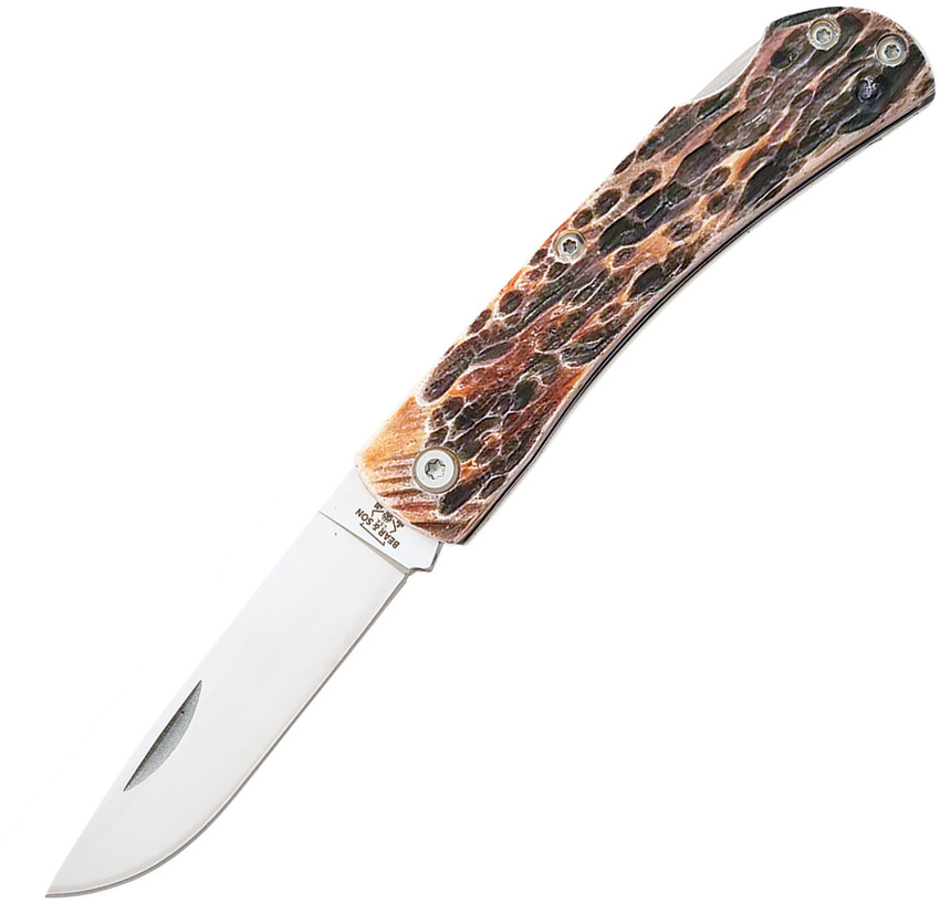 Bear & Son Lockback India Stag Bone Bear & Son Lockback India Stag Bone
