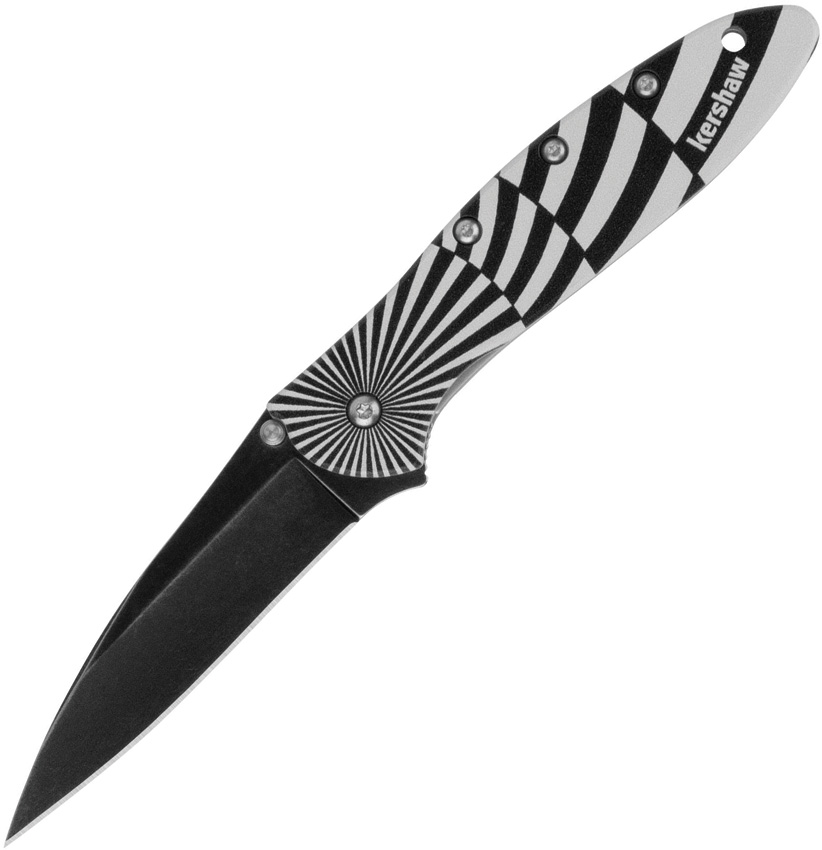 Kershaw Leek Linerlock A/O Swirl Kershaw Leek Linerlock A/O Swirl