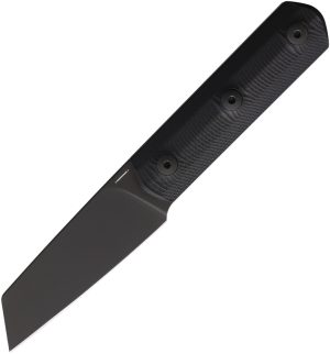 Straight Line Erny Fixed Blade Black G10