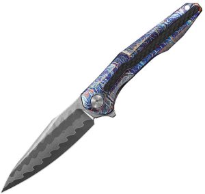 CH Knives Wartex Framelock Flame Ti (3.5″)