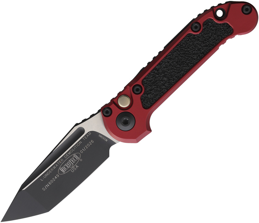 Microtech Auto, Microtech Auto LUDT Button , Microtech Auto LUDT Button Lock GenIII