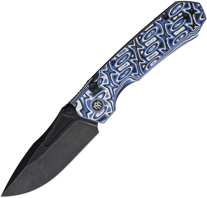 REMETTE Rhino Button Linerlock Blue REMETTE Rhino Button Linerlock Blue
