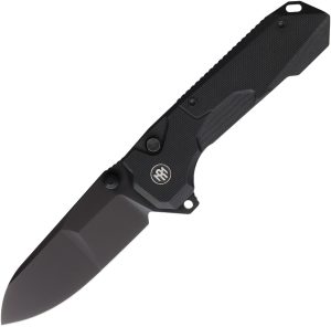 REMETTE Cosmic Button Linerlock Black