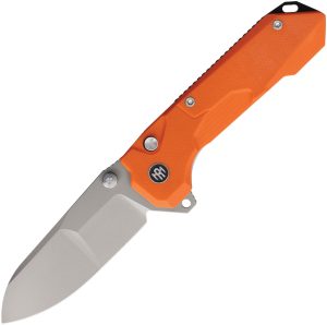 REMETTE Cosmic Button Linerlock Orange