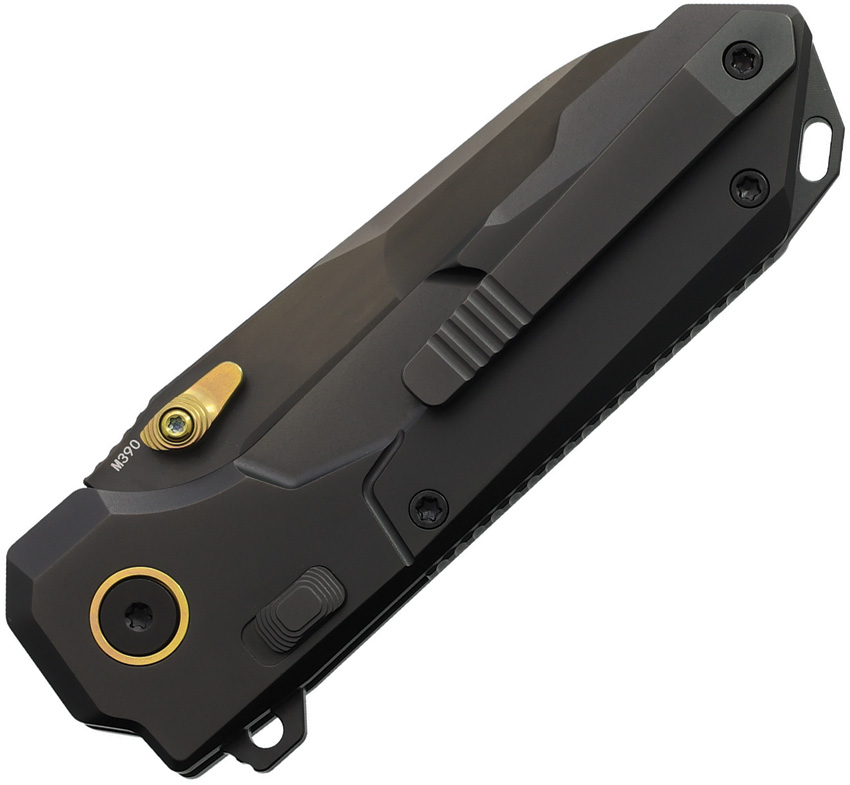 REMETTE Cosmic Button Linerlock Ti Blk REMETTE Cosmic Button Linerlock Ti Blk