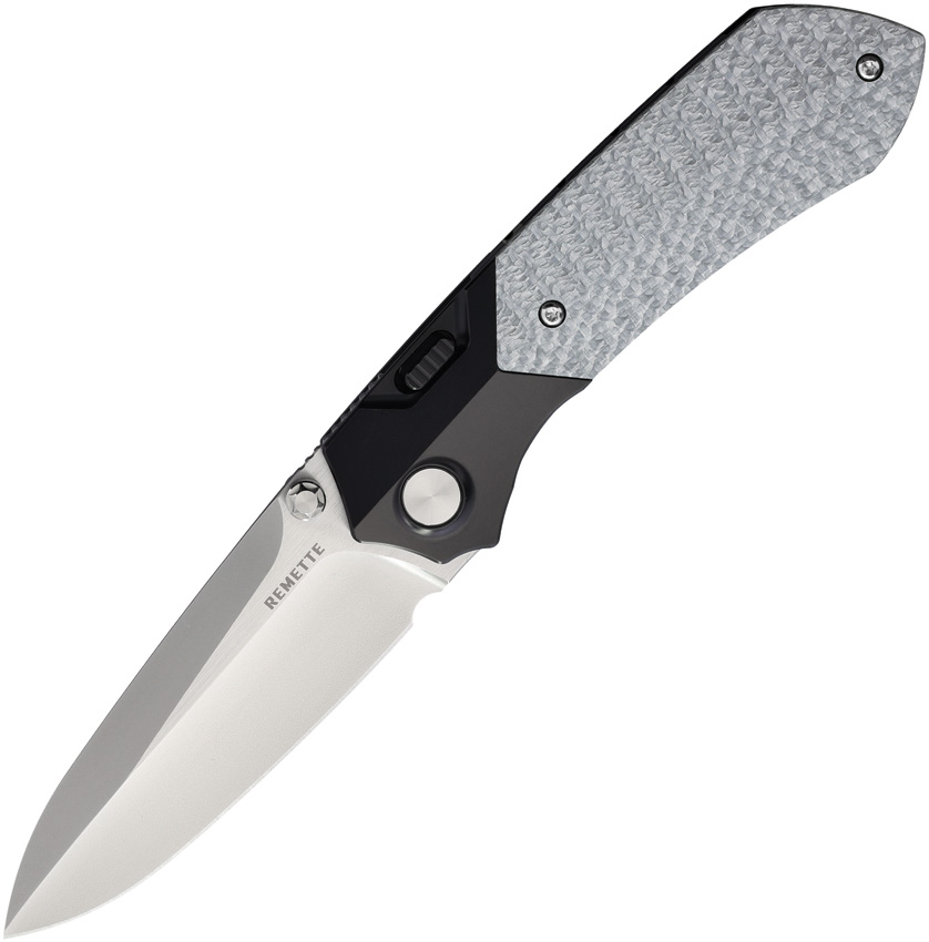 REMETTE Meteor Button Linerlock Ti/CF REMETTE Meteor Button Linerlock Ti/CF
