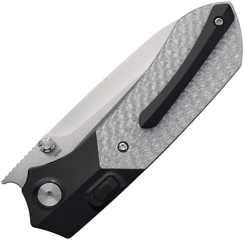 REMETTE Meteor Button Linerlock Ti/CF REMETTE Meteor Button Linerlock Ti/CF